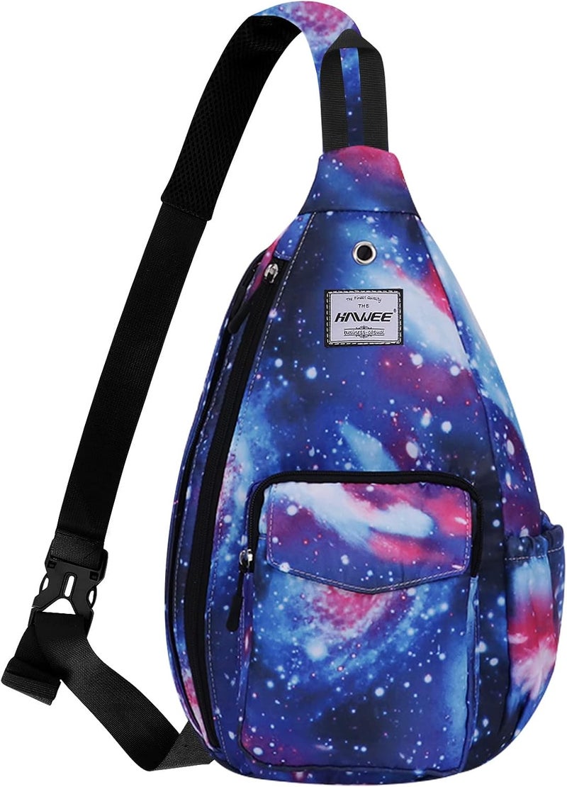HAWEE Backpack Sling for Women Anti-Water Crossbody Bag Inclined Adjustable Pack | Casual, Adjustable Strap, Water Repellent, for Travel/Sport - Image 1
